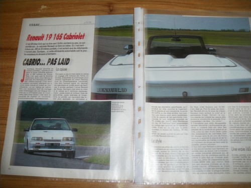 Essai renault 19 - essai.............renault,