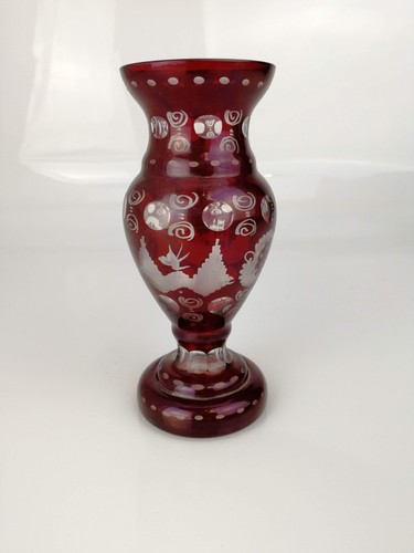 Vase ancien cristal - vase,