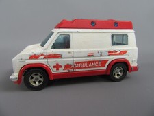 A807 Vintage 1982 Majorette 3000 France GMC Vandura Van US Ambulance 1:36