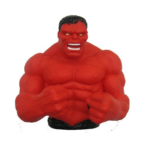 Tirelire red hulk buste - red, 17