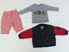 Lot t-shirt marque IKKS 3 Mois gilet bombers NEUF + short  NEUF Vêtements Garçon