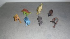 JP Jurassic Park Lot de 7 Dinosaures T-REX, Triceratops disney