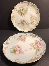 Pair Of Antique Limoges