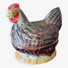 Plat à terrine, zoomorphe