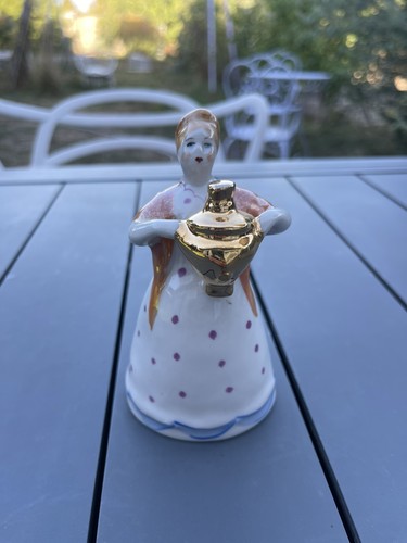 Figurine vintage femme russe - figurine,