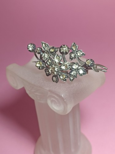 Broche ancienne argent - ,