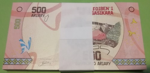 Madagascar billets 500 - madagascar,
