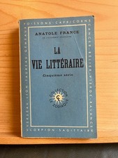 Anatole France La vie