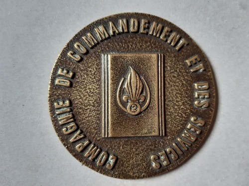 Médaille table bronze - médaille, cie