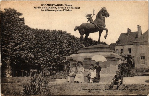 Cpa mortagne jardin - cpa, de