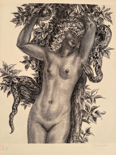 Albert décaris grande gravure - albert,