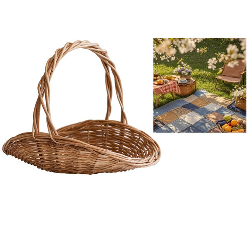 Panier tissé main panier