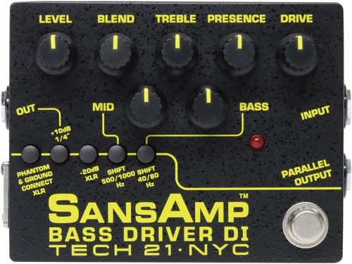 Tech21 tech sansamp bass - tech, 21