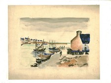 Aquarelle originale sur papier