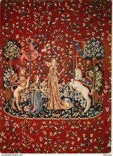23 - Aubusson - Tapisserie - Dame à la Licorne - Le Goût - Manufacture Braquenié