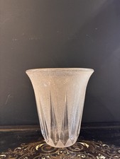Vase art déco verre