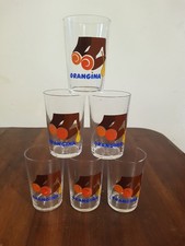 Verres Orangina vintage