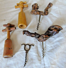 Lot de 5 tire bouchons ancien