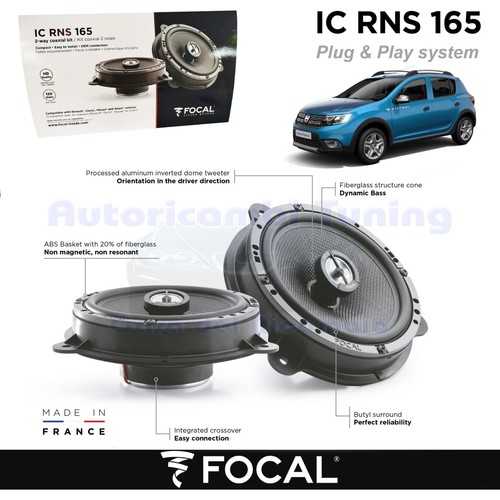 Enceintes arrière focal plug - enceintes,