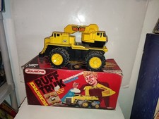 JOUSTRA CEJI T EXCAVATRICE RUFF TRUCK  PLASTIQUE COMMANDE  AVEC BOITE