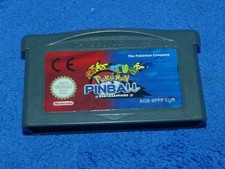 Jeu Pokemon Pinball Rubis & Saphire sur Game boy Advance ORIGINAL