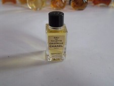 EAU DE TOILETTE CRISTALLE DE CHANEL MINIATURE CONTENANCE 4 ML PLEINE SANS BOITE