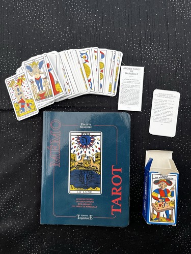 Ancien jeu tarot - ancien, marseille