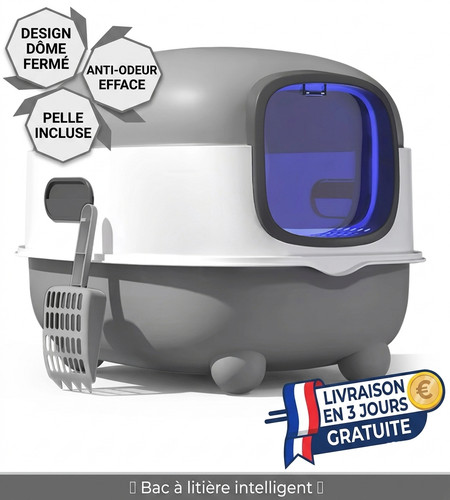 Maison toilette chat - toilette, bac