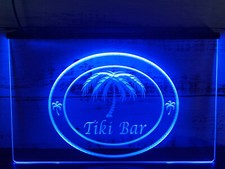 OPEN Tiki Bar Bière Enseigne