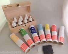 coffret 7 test testeur or 8-12 K 14 K 18K 19,2 K 24 K argent platine + balance 