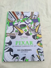 100 COLORIAGES DISNEY PIXAR GRANDS CLASSIQUES POP ART HACHETTE 2016 LIRE ANNONCE