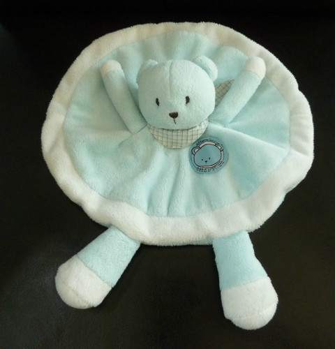 Doudou plat rond kimbaloo - doudou,
