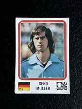 STICKER PANINI MUNCHEN 74 - GERD MULLER - 101 - TRÈS RARE !