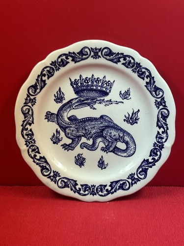 Assiette gien la salamandre - assiette,