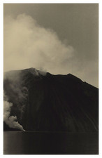 Italie, Sicile, Stromboli, Tirage vintage, 1949 Photo prise par Henri Lestoquoy