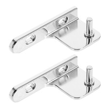  2 Pcs Gonds Porte Hinges En Métal Accessoires Pour Réfrigérateur