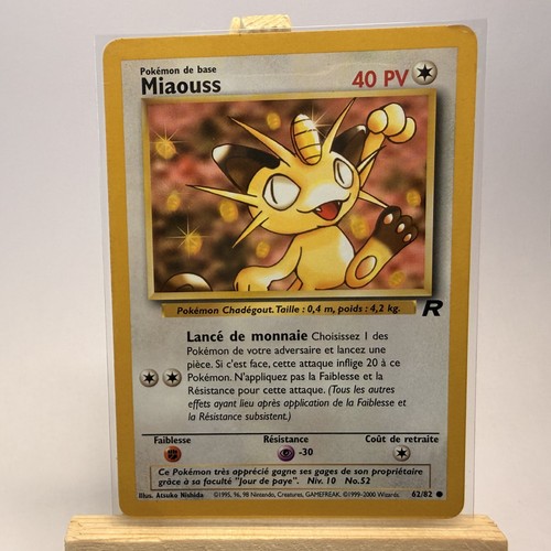 Miaouss carte pokemon - miaouss,