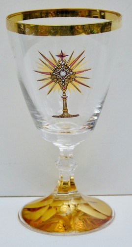 Verre communion ancien - verre, de