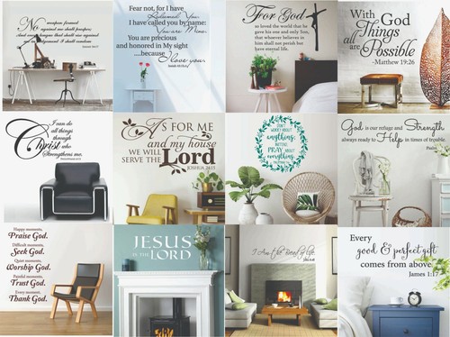 Autocollant mural vinyle bible - autocollant,