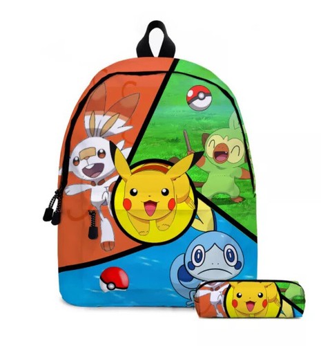 Sac dos pokemon pikachu - pokemon,