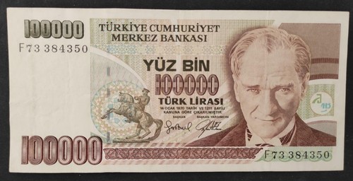 Turquie billet 1000 turk - 1000, 00