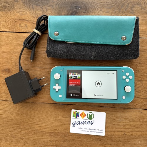 Nintendo switch lite bleu - nintendo,
