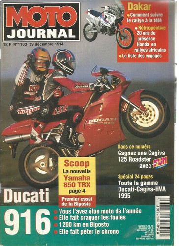 Moto journal 1163 yam 850 - n°1163,