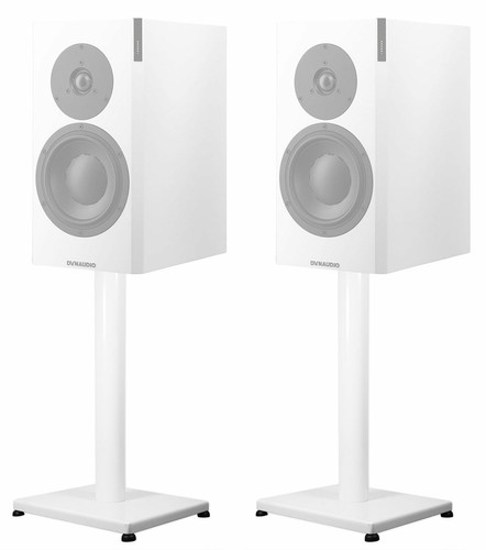 Pair steel white - steel, stands