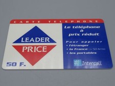 Télécarte 50 F - Leader