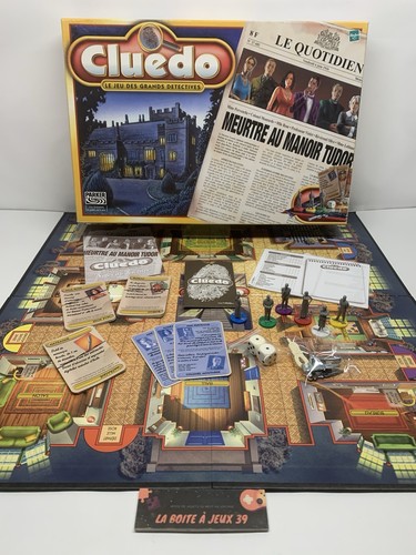 Jeu société cluedo - jeu,