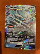 Carte Pokémon Sablaireau D’Alola Gx SM236 Jumbo