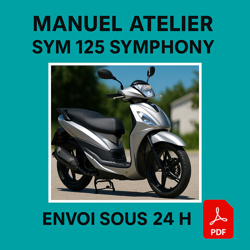 Manuel atelier sym 125 - manuel,