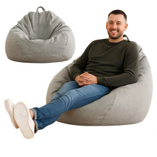 Sac siège 350l gris clair - siège,