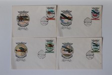 URSS/CCCP 1977/79 - 09 Enveloppes 1er jour Poste Aérienne - Forte Côte